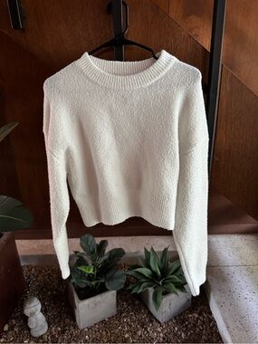 Jon & Anna Soft Ivory Crewneck Sweater